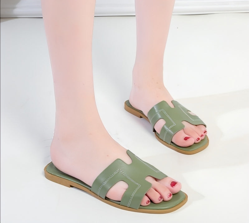 Charlotta - Bequeme Retro Sandalen