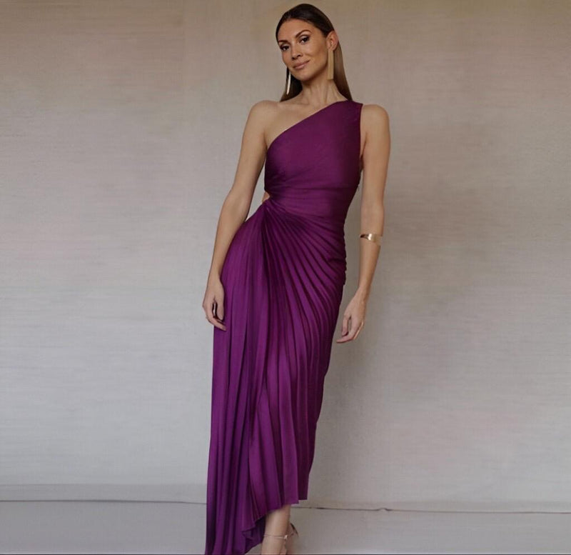 Reine - Schlichtes Plissee Sommerkleid Sommer