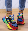 Fiora - Freizeit-Sneakers Klassisch Colorblock