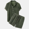 Llian - Cordhemd und Shorts im Set