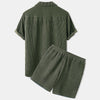 Llian - Cordhemd und Shorts im Set