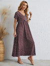 Phyrine - Übergroßes, lockeres Vintage Kleid