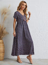 Phyrine - Übergroßes, lockeres Vintage Kleid