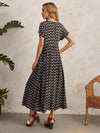 Phyrine - Übergroßes, lockeres Vintage Kleid