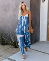 Vita - Weit geschnittener Tie Dye Overall