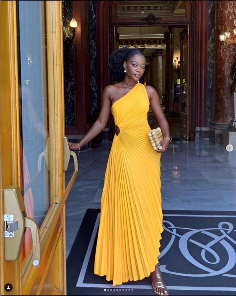Reine - Schlichtes Plissee Sommerkleid Sommer