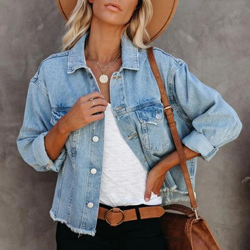 Amelia™ - Straße Hipster Denim Jacke