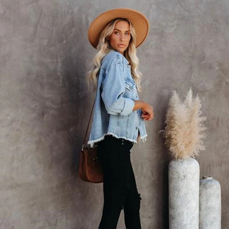 Amelia™ - Straße Hipster Denim Jacke