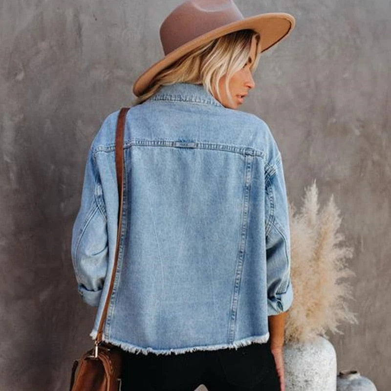 Amelia™ - Straße Hipster Denim Jacke