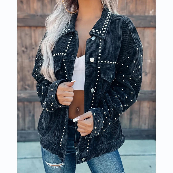 Ember™ - Mode Cord Kurzjacke