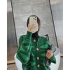 Nora™ - Schwere Strickjacke Kariert