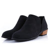 Quinn™ - Kurze Stiefel Spitzer Slip On