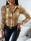 Noelle™ - Fashion Print Langarmhemden