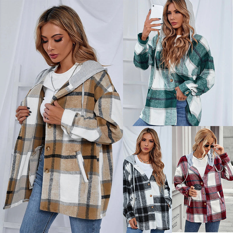 Scarlett™ - Lässige Jacke mit Seitentasche und Kordelzugknopf