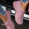 Serenity™ - Lace-Up Fly Mesh Plattform Freizeitschuhe