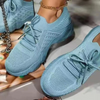 Serenity™ - Lace-Up Fly Mesh Plattform Freizeitschuhe