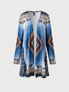 Athena™ - Lose H-Linie Ethnische Jacke
