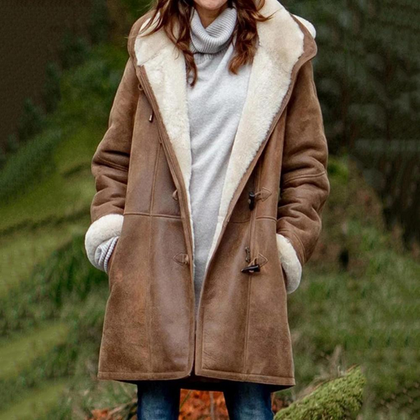 Ella™ - Jacke mit Kapuze und langen Ärmeln
