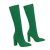 Novella™ - Sockenstiefel mit klobigem Absatz