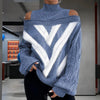 Monroe™ - Geometrischer Patchwork Pullover