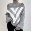Monroe™ - Geometrischer Patchwork Pullover
