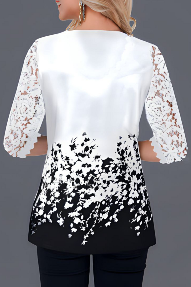 Sheila™ - Bluse mit Spitzeneinsatz