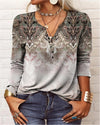 Lilia™ - Bedrucktes Bohemien Sweatshirt
