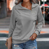 Sadie™ - Langärmeliges Sweatshirt mit Reißverschluss für zwischendurch