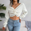 Evelyn™ -  Langärmeliger Pullover mit V-Ausschnitt