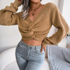 Evelyn™ -  Langärmeliger Pullover mit V-Ausschnitt