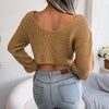 Evelyn™ -  Langärmeliger Pullover mit V-Ausschnitt