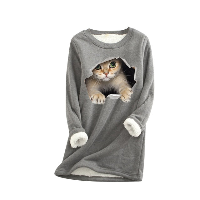 Mela™ - Rundhalsausschnitt Granulares Fleece