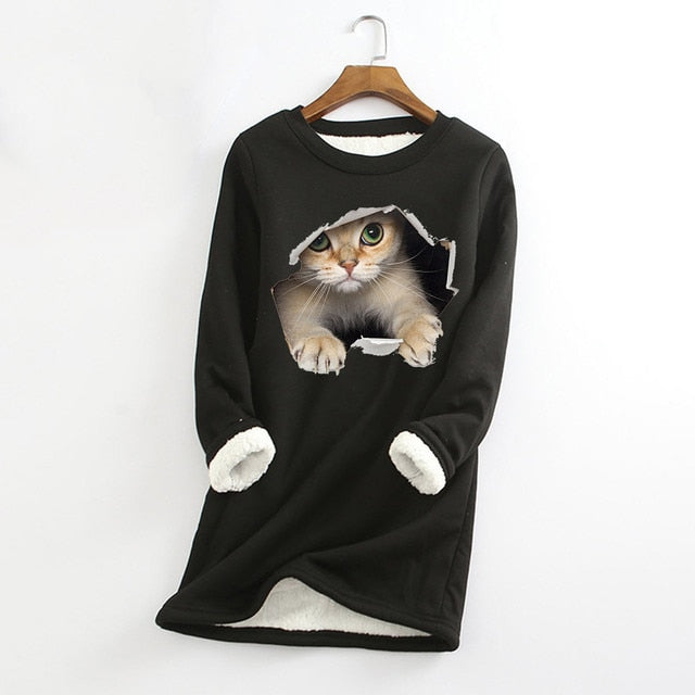 Mela™ - Rundhalsausschnitt Granulares Fleece
