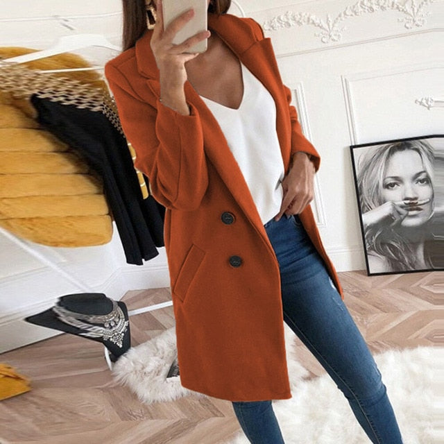 Brisa™ - Damen Wollmischungen Mantel