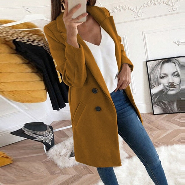 Brisa™ - Damen Wollmischungen Mantel