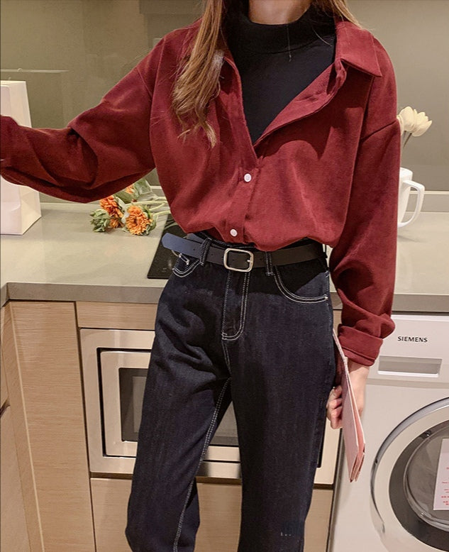 Finley™ - Elegante Rollkragenbluse