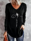Colie™ - Schlanker Pulli Mit V Ausschnitt