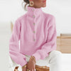 Silke™ - SilkeLegerer Pullover mit Knöpfen