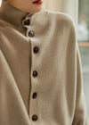 Shanila™ - Rollkragenpullover hellbraun