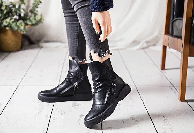 Monique™ - Lederstiefeletten