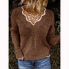 Eliana™ - Langarmpullover mit V-Ausschnitt