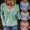 Eliana™ - Langarmpullover mit V-Ausschnitt