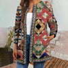 Taytum™ - Langärmelige Vintage-Jacke mit ethnischem Druck