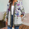 Taytum™ - Langärmelige Vintage-Jacke mit ethnischem Druck