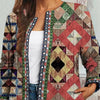 Taytum™ - Langärmelige Vintage-Jacke mit ethnischem Druck