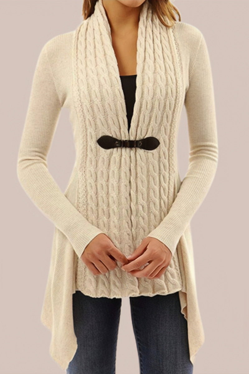 Iria™ - Mode Gürtel Strickjacke