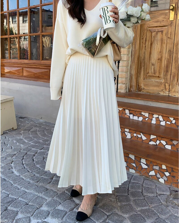 Jeanne™ - Eleganter Plisseerock