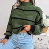 Kailani™ - Gestreifter Semi Rollkragenpullover