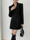 Carlota™ -  Solides High Street Blazer Kleid