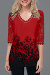 Sheila™ - Bluse mit Spitzeneinsatz